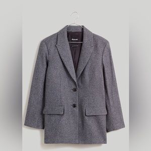 Maxwell The Marled Bedford Oversized Blazer, size 4